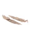 YouBella Jewellery Earings Crystal Tassel Handmade Earrings for Girls and Women (Brown)