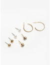 YouBella
Woman Set Of 26 Gold-Toned Contemporary Studs Earrings