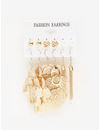 YouBella
Set Of 32 Gold-Toned Contemporary Studs Earrings