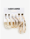 YouBella
Pack Of 12 Gold-Toned Contemporary Studs Earrings