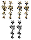 YouBella Jewellery Gold Plated Combo of Drop and Dangler Earrings for Girls and Women (Combo 3)