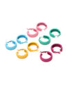 YouBella Fashion Jewellery Multicolor Hoop Combo of 5 Pair of Earrings for Girls and Women (Multicolor) (YBEAR_33134)