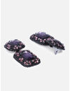 YouBella Fashion Jewellery Ear Rings Drop and Dangler Earings Crystal Earrings for Girls and Women (Purple)