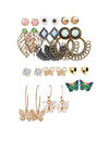 YouBella Fashion Jewellery Gold Plated Ear rings Combo of Earrings for Girls and Women (Style 4)