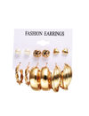 YouBella Fashion Jewellery Gold Plated Ear rings Combo of Earrings for Girls and Women (Style 1)