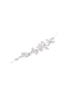 YouBella Silver-Toned  Off-White Embellished Floral Hair Accessory