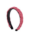 YouBella Pink Lace Layered Hairband