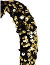 YouBella Black  Gold-Toned Embellished Hairband