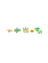 YouBella Green  Yellow Set of 7 and more Embellished Hair Accessory Set