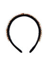 YouBella Black Embellished Hairband
