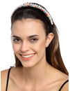 YouBella Black Embellished Hairband