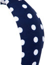 YouBella Navy Blue Polka Dot Printed Hairband