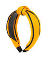 YouBella Yellow  Navy Blue Striped Hairband