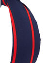 YouBella Navy Blue Striped Hairband