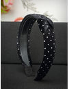 YouBella Women Black Polka Dot Hairband