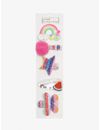 YouBella Jewellery Combo of 5 Hair Pins/Hair Clips for Girls and Women (Multi-Color) (YBHAIR_41602)