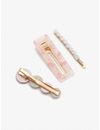 YouBella Jewellery Combo of 3 Hair Pins/Hair Clips for Girls and Women (Multi-Color) (YBHAIR_41616)