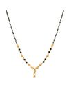 YouBella Gold Plated Jewellery Mangalsutra Pendant Necklace with Chain for Girls and Women