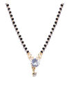 YouBella American Diamond Mangalsutra Jewellery for Girls and Women