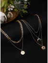 YouBella
Set Of 2 Gold-Toned Gold-Plated Layered Necklace