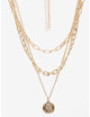 YouBella 
Set of 2 Gold-Toned Gold-Plated Necklaces