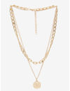 YouBella 
Set of 2 Gold-Toned Gold-Plated Necklaces