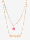 YouBella 
Set of 2 Gold-Toned Gold-Plated Layered Necklaces