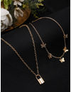 YouBella 
Set of 2 Gold-Toned Gold-Plated Chains