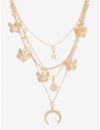 YouBella 
Set of 2 Gold-Toned Necklaces