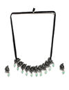 YouBella Jewellery Oxidised Silver Necklace Jewellery Set for Girls and Women