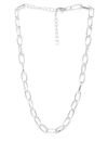 YouBella Gold Plated Unisex Chain (Silver)