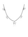 YouBella Jewellery for Women Pendant Necklace for Women & Girls (Silver)