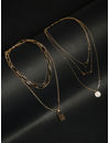 YouBella
Set Of 2 Gold-Plated Gold-Plated Layered Chain