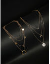 YouBella
Set of 2 Gold-Plated Layered Chains