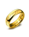 YouBella Jewellery 100% Stainless Steel 18K Gold Plated Ring for Boys and Men