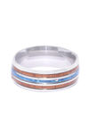 YouBella Men Brown  Blue Striped Finger Ring