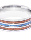 YouBella Men Brown  Blue Striped Finger Ring