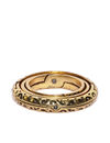 YouBella Gold Plated Textured Spinning Finger Ring