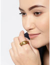 YouBella Gold Plated Textured Spinning Finger Ring