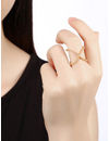 YouBella Jewellery Celebrity Style Gold Plated Ring for Girls and Women (Gold) (YBRG_20206)