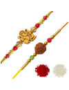 YouBella Rakhi Combo for Brother (Multi-Colour) (YBRK_69)