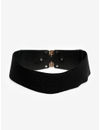 YouBella Jewellery Celebrity Inspired Adjustable Kamarband Waist Belt for Women/Girls (YB_Belt_12) (Black), Large