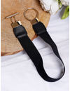YouBella Jewellery Celebrity Inspired Adjustable Kamarband Waist Belt for Women/Girls (YB_Belt_17) (Black)