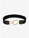 YouBella Jewellery Celebrity Inspired Adjustable Kamarband Waist Belt for Women/Girls (YB_Belt_17) (Black)