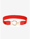 YouBella Jewellery Celebrity Inspired Adjustable Kamarband Waist Belt for Women/Girls (YB_Belt_33) (Red)