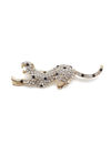 YouBella Stylish Leopard Crystal Jewellery Gold Plated Brooches for Women (Golden) (YB_Brooch_112)