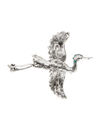 YouBella Jewellery for Women Stylish Celebrity Inspired Bird Shaped Brooch for Women/Men/Girls/Boys (Green) (YB_Brooch_153)