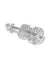 Best Valentine Gifts : YouBella  Collection Musical Guitar Brooch for Men and Women/Girls (Silver)