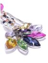 YouBella Valentine Collection Dancing Doll Jewellery Silver Plated and Cubic Zirconia Brooches for Women (Multi-colour) (YB_Brooch_73)