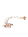 YouBella Jewellery Latest Stylish Crystal Unisex Floral Shape Brooch for Women/Girls/Men (Silver)
